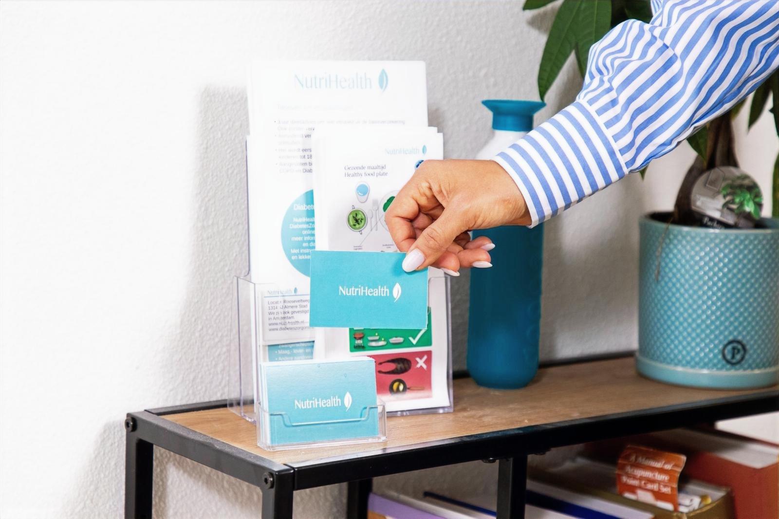 Informatiemateriaal in de praktijk van NutriHealth